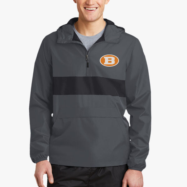 B Oval Zipped Pocket Anorak Thumbnail