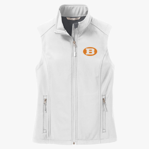 B Oval Ladies Core Soft Shell Vest Thumbnail