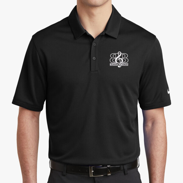 Brooks Band Dri FIT Hex Textured Polo Thumbnail