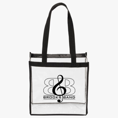 Brooks Band Clear Stadium Tote Thumbnail